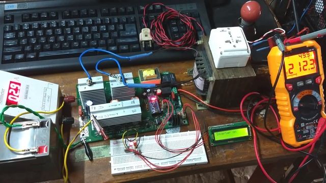 350 W Pure Sine Wave Inverter With CC CV Charging, Automatic Changeover [Rev. 2] + Giveaway