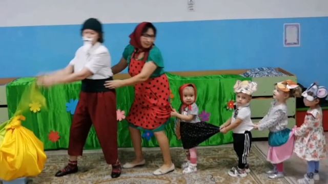 Сказка "Репка" 2 ранняя и 1 младшая группы МБДОУ ЦРР "Радуга" Кысыл сыр смотреть онлайн