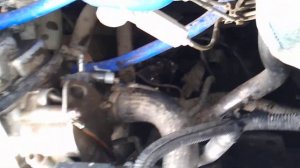 Местоположение датчика положения коленчатого вала ( ДПКВ ) на ЗАЗ ШАНС 1.3