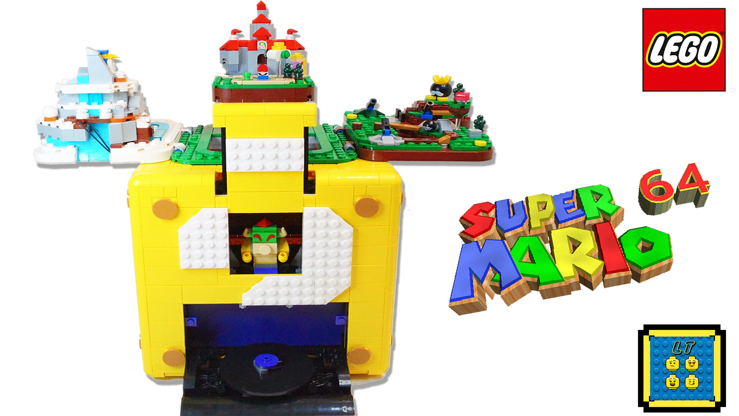 ЛЕГО МЕГА БЛОК 64 71395 Super Mario Box! Speed Build