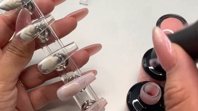 Madam Glam | Swatches | Rose Quartz Look | Easy | Gel Nail Art смотреть онлайн