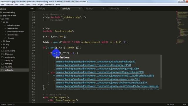 Tutorial CRUD PHP | Bahasa Indonesia - Edit Data смотреть онлайн
