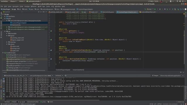 Android Tutorial - View Pager and Glide смотреть онлайн