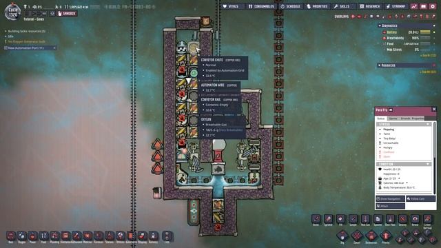 PACU FARM AUTO/AFK - Oxygen Not Included SPACED OUT! | Tutorial Español смотреть онлайн