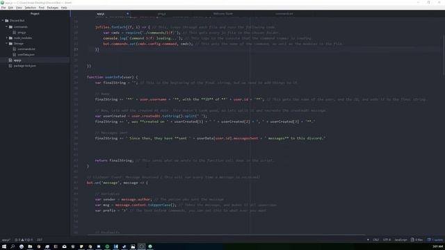 Discord Bot Tutorial 2.0 | Creating A Command Handler [15] смотреть онлайн