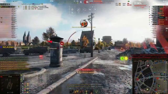 Bat.-Châtillon 25 t и путь до трех отметок смотреть онлайн