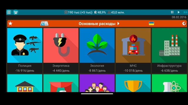 Играем за Украину. Узнаем игру получше. Симулятор Президента. #1 смотреть онлайн
