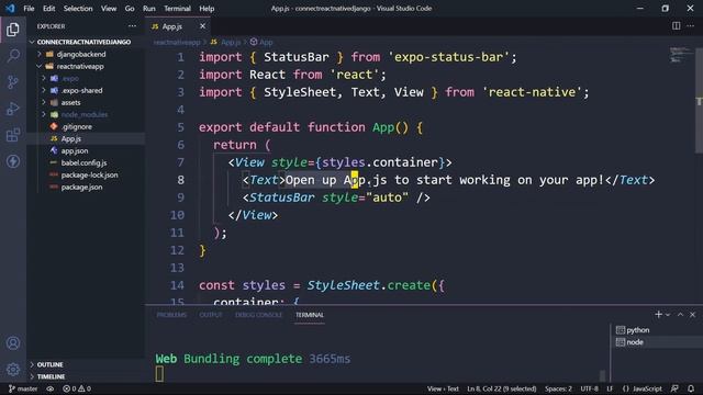 Connect React Native Android Application with Django Backend (Hindi) смотреть онлайн