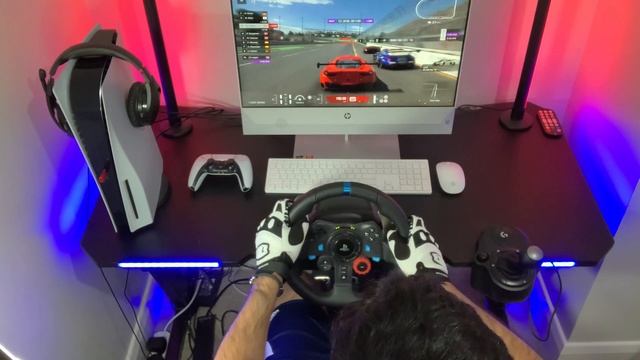 Ferrari 458 italia GT3 | Gran turismo 7 With steering wheel and shifter смотреть онлайн