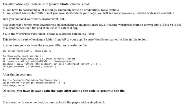 Wordpress: Wordpress page content outside Wordpress (2 Solutions!!) смотреть онлайн