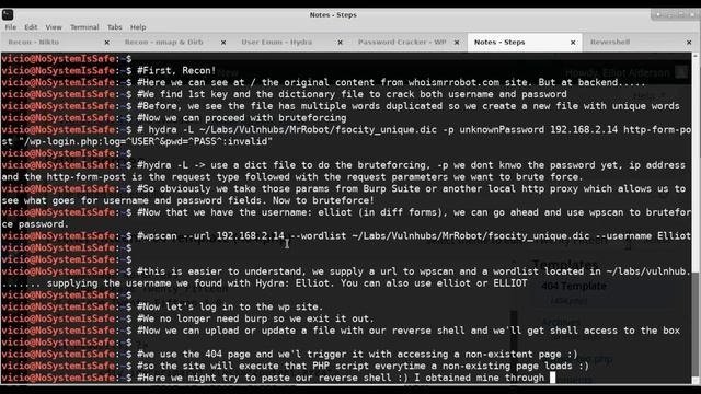 Vulnhub: Mr Robot Walkthrough смотреть онлайн