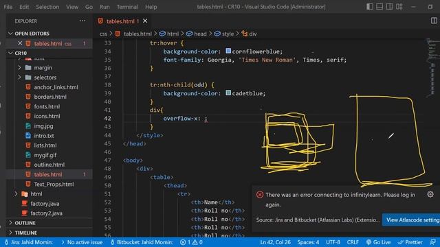 Session 25| Web Development | CSS Tables | Display Properties | Live QA | Hindi смотреть онлайн