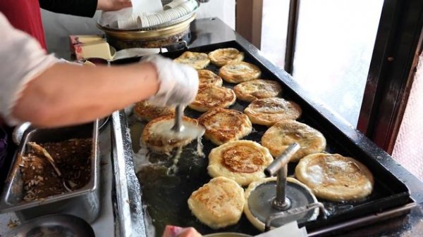 마가린에 구운 달콤한 호떡 | 서산 해미호떡 - Korean Street Food