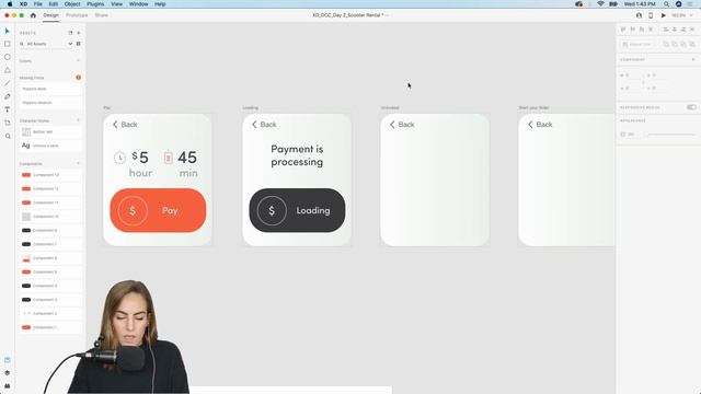 Adobe XD Daily Creative Challenge - Component States | Adobe Creative Cloud смотреть онлайн