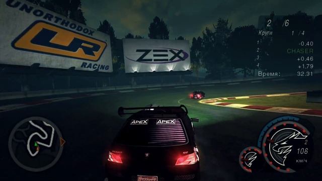 Прохождение NFS Underground 2 Redux [Часть 23] Гонка с Риперами смотреть онлайн