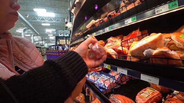 Цены в Америке на мясо, колбасы, молочные продукты, обзор магазина Winco Foods смотреть онлайн