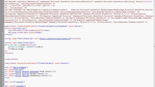 Create jQuery tabs in Sharepoint 2010 смотреть онлайн