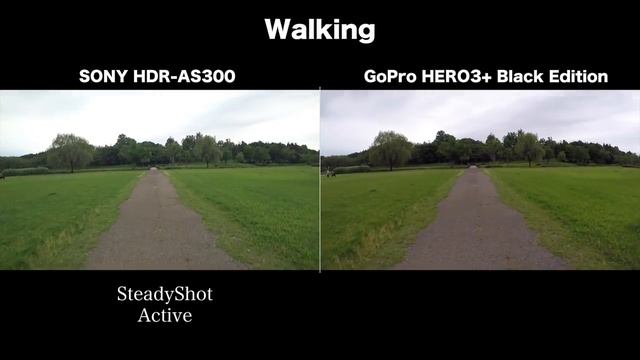 GoPro HERO3+ Black Edition vs SONY HDR-AS300/Comparison - Japan смотреть онлайн