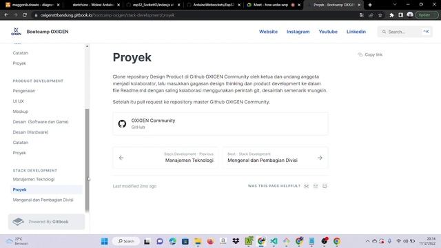 Pembekalan OXIGEN 2022/2023 | Sharing dan Persiapan Stack Development (Git dan Github) смотреть онлайн
