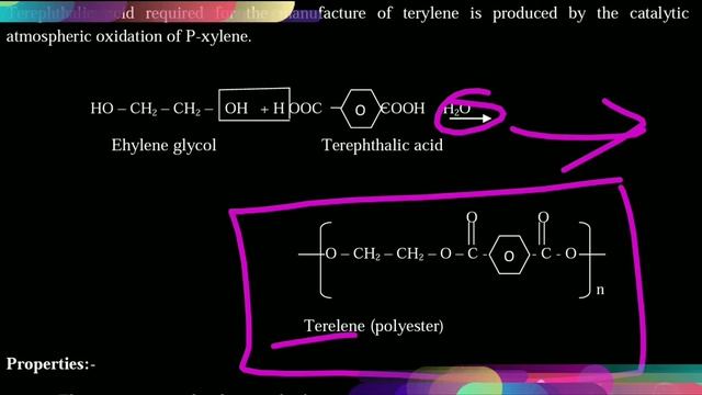 Terylene | Synthetic fibers | preparation properties of Terylene | Polymer | Engineering chemistry смотреть онлайн