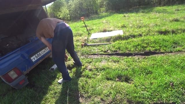 РЫБАЛКА НА ЧУЖОМ ОЗЕРЕ С НОЧЕВКОЙ, ПЕРВАЯ ЧАСТЬ. смотреть онлайн