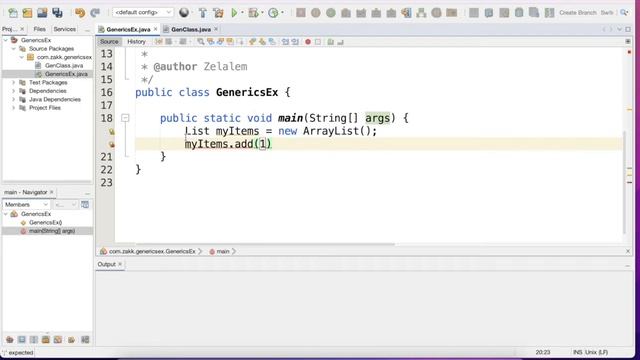 Java Programming 19 Generics смотреть онлайн