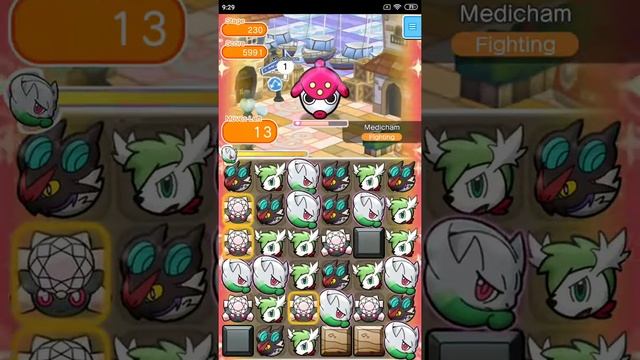 Pokémon Shuffle Mobile Main Stage 230 - Medicham смотреть онлайн