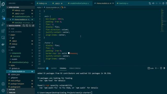 Integrate Next.JS with Material UI | Material UI Version 5 смотреть онлайн