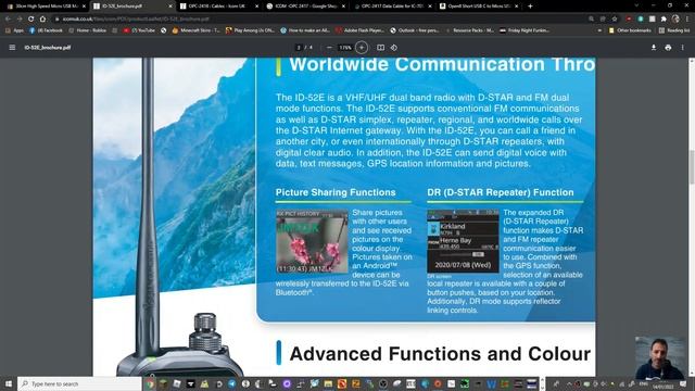 ICOM ID-52 Budget USB Lead - £3 instead OPC-2417/8 £26 смотреть онлайн