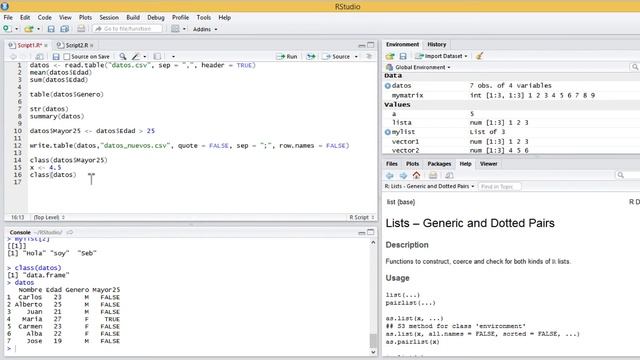 ¿Qúe es un Data Frame en R? смотреть онлайн