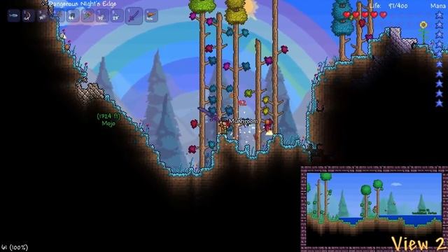 Terraria - The Next World Generation - Part 43 - Jesse is bad at pixie diplomacy смотреть онлайн