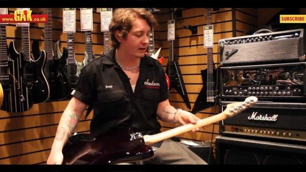 Fender - Select Carved Maple Top Jazzmaster HH Demo at GAK