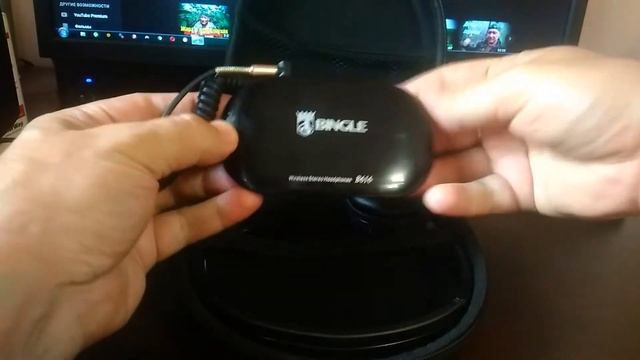 Футляр для наушников. Bingle B616. Case for headphones. смотреть онлайн
