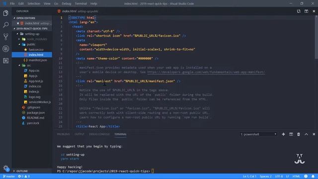 2019 React App Setup | JJA Code смотреть онлайн