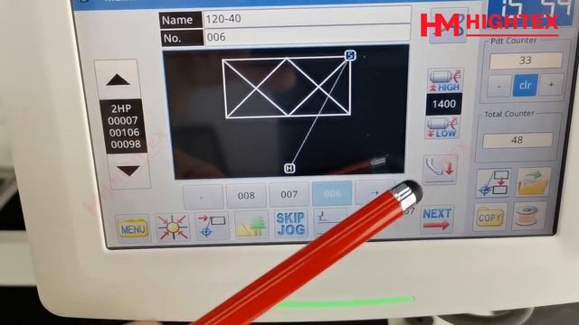 Как пользоваться швейный автомат HighTex MLK500 для пошива строп смотреть онлайн