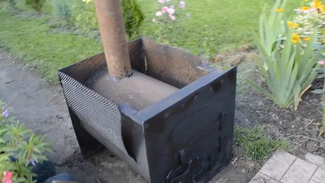DIY #баняподешману# №9 ПРОСТАЯ ПЕЧЬ ДЛЯ БАНИ !!! смотреть онлайн