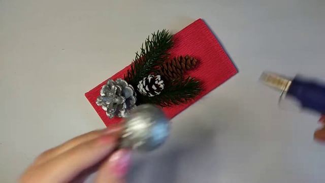 Новогодний подарок своими руками/Новогодние оформление шоколада смотреть онлайн