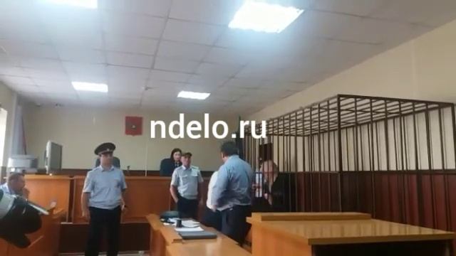 Муса Мусаев на суде