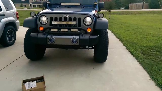 New bright led headlight kit jk смотреть онлайн
