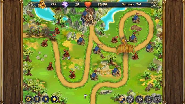 Royal Defense Forgotten Fields Level 1-11 Hard 3 Stars смотреть онлайн