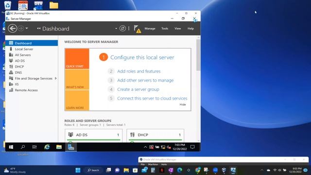 Active Directory Home Lab Using Oracle VirtualBox смотреть онлайн