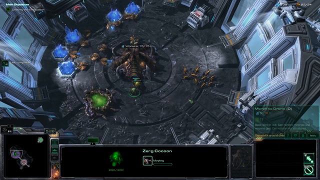 Starcraft 2 Heart of the Swarm Lab Rat Mission Brutal смотреть онлайн