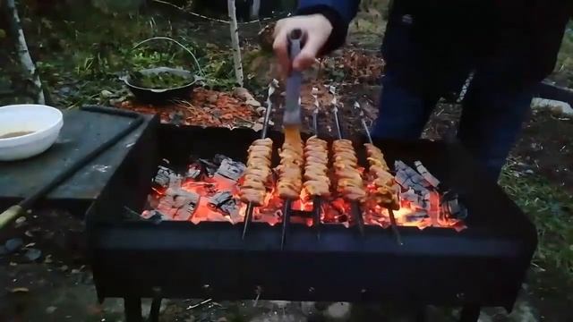 Куриные сердечки на мангале Рецепт Тайских монахов смотреть онлайн