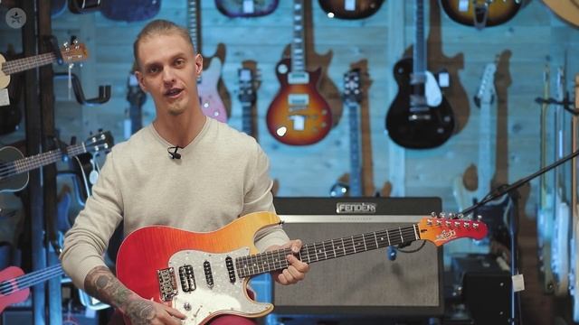 JET JS 600 TRS - Бюджетная электрогитара! смотреть онлайн