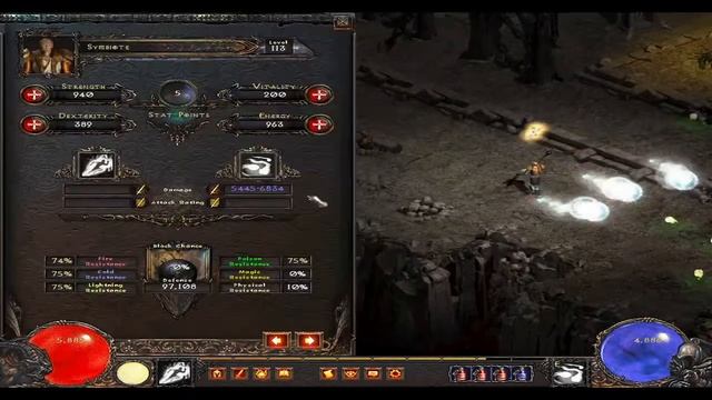Diablo II - Median XL 2.3 - [31 сезон] Caster Druid 110lvl #3 смотреть онлайн