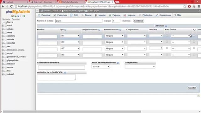 generar un reporte grafico con highcharts php - mysql смотреть онлайн