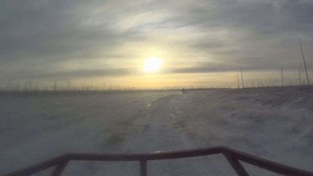 Scandic WT600 и SWT V-800 по первому снегу и льду озера смотреть онлайн