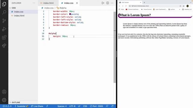 Full stack development Tamil | Margin | Full stack tutorial in Tamil | Learn HTML Tamil смотреть онлайн