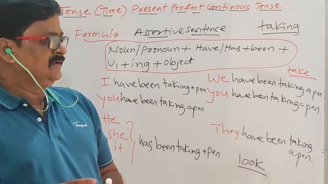 Farmula,,, of Assertive Sentence In Present Perfect Continous Tense ,,.,Bilingual Kannada English смотреть онлайн