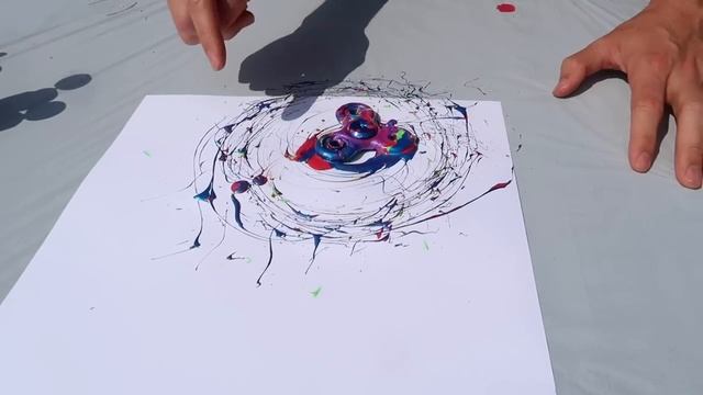 FIDGET SPINNER VS PAINT!! смотреть онлайн